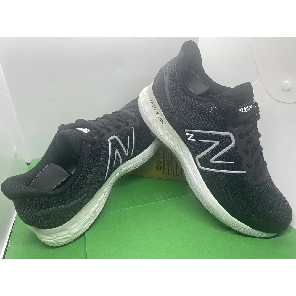 New Balance Fresh Foam X 880 V12 Black Running Shoes Mens 10.5 2E M880B12